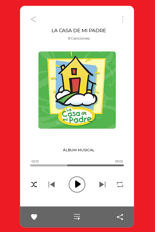 LA CASA DE MI PADRE - Album Musical Digital